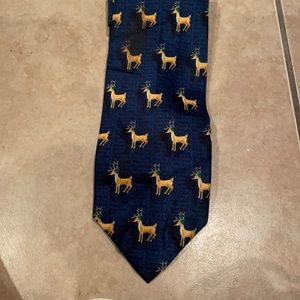 Parquet Christmas tie
